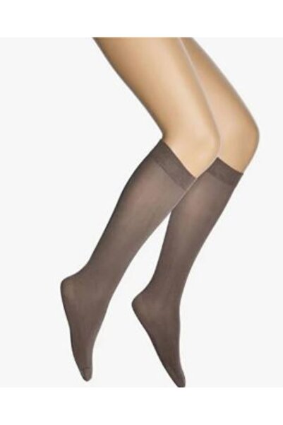 Pardon Thick Knee High Women's Socks 70Den 12Pcs