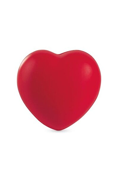 dalimag Minge antistres din spumă, formă de inimă, roșie,