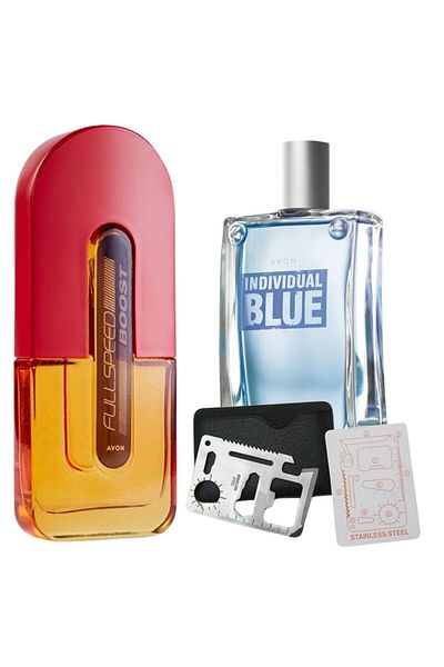 Dactylion Full Speed Boost 75 ml, Individual Blue 100 ml + card