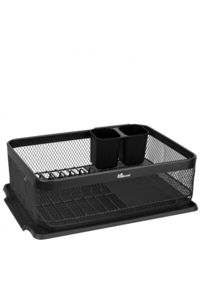 Culinaro HOME dish drainer, 43x32xh13.5cm, matte black