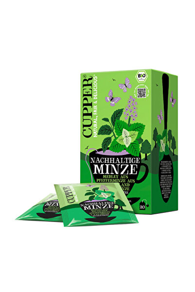 cupper Nachhaltige Minze Organik Bitki Çayı