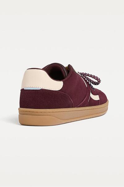 Stradivarius Süet günlük spor ayakkabı