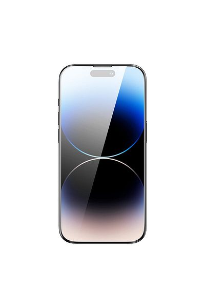 Baseus 2x Szkło hartowane do iPhone 14 Pro Max na cały ekran z osłoną na głośnik 0.3mm
