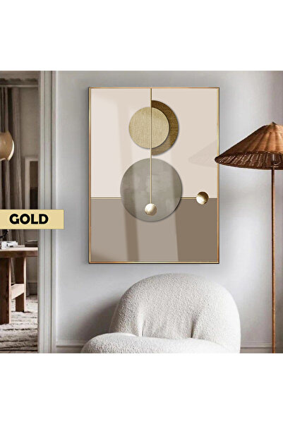 Harikabirev HARİKABİREV | 03 MODEL BOHO ABSTRACT DE CULOARE GREY-GOLD | TABLA...