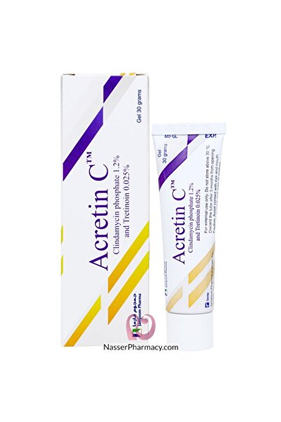 ACRETIN جل سي 30 جرام