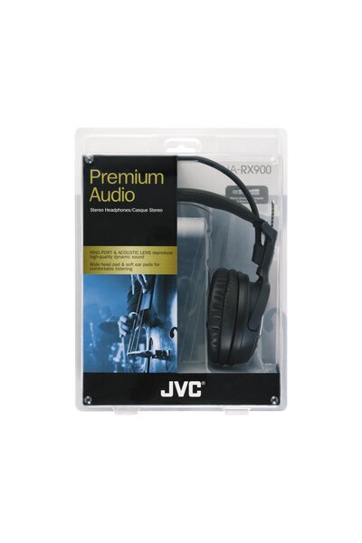 JVC Căști supraauriculare premium HA-RX900-E, negre