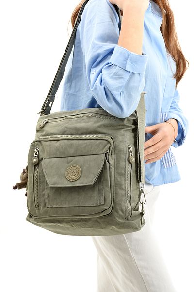 yuzuco Ultra Light Multi-Pocket Waterproof Backpack Unisex Gray (Model: 571-2E)