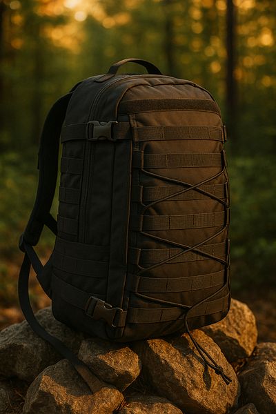 QUİCKPREP 50L Tactical Backpack - Durable Bag for Outdoor Camping, Trekking & Daily Use