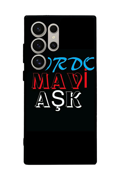 Aksel Kılıf حافظة سامسونج جالاكسي S22 الترا متوافقة باللون الأسود غير اللامع،...