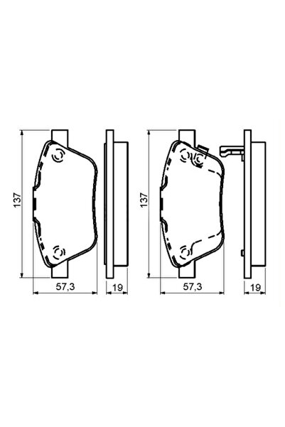 MGA على فرين بالاتاسي أوبل/دوبلو/لينا/جي بونتو