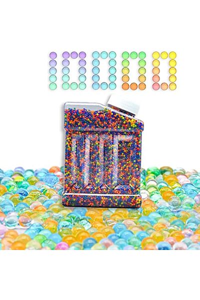 Generic Orbeez Water Balls Beads Pack 10000 Beads Growing Balls, Soft Jelly Water Gel Beads