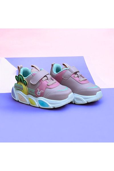 pepino Baby Lace-Up Velcro Figured Light Eva Imported Flexible Sole Orthopedic Seasonal Sports Shoes