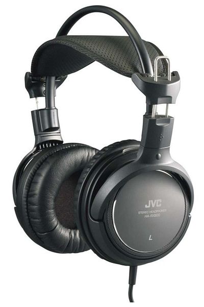 JVC HA-RX900-E Premium Over-Ear Headphones, Black