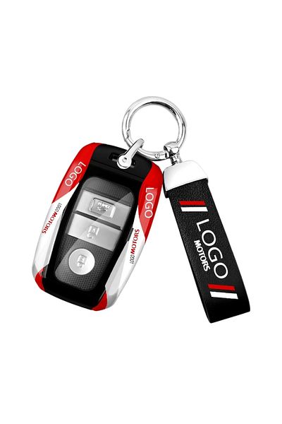 Xentech Light Car Key Cover and Keychain ABS+TPU for Kia Niro Ceed Sportage Rio K3 K5 Sorento Optima Cerato 2015