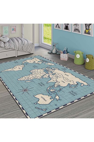 Homefesto Covor Harta (120 x 180)