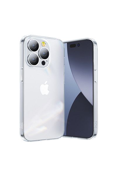 Joyroom Case etui iPhone 14 Plus obudowa pokrowiec z osłoną na aparat przezroczysty 14Q
