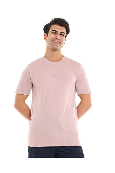 R&B تيشيرتات جرافيكية MCB بلون وردي صدفي - مقاسات S-XXXL