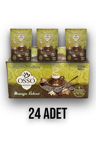 Osso 24-Pack Menengiç Coffee (24X200=4800Gr)