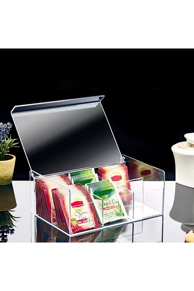 BOXup Multi-Purpose Box Stylish and Tidy Sachet Tea Storage Box