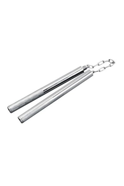 OEM Metal Nunchaku Yingcai 2 in 1 Silver