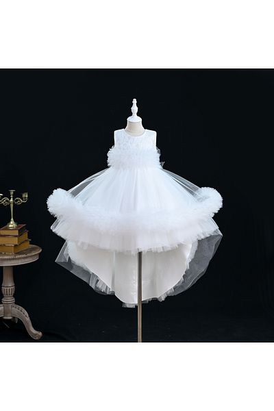 ddaniela D' Daniela - Premium Collection-Maura White Party Dress