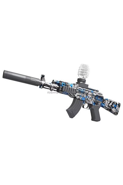 Toybox Electric Gel Ball Blaster Revolver Toys for Outdoor Team Shooting Games, Kids Toys Revolver