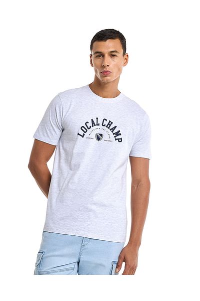 R&B Ecru Melange MCB- GRAPHIC TEES -S-XXXL