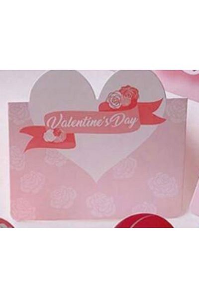 saratremo Valentine’s Day Greeting Card – Cutout Design, Romantic Style