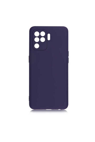 teknocep store powered by جراب Reno 5 Lite TKNC Premier من السيليكون - أزرق داكن