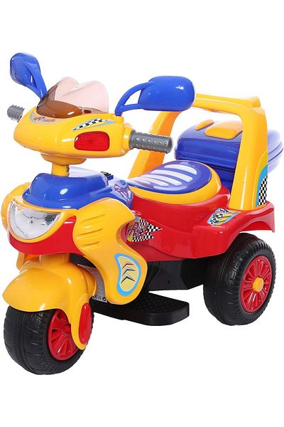 rexa Kid's Ride-On Motorcycle with Rechargeable Battery