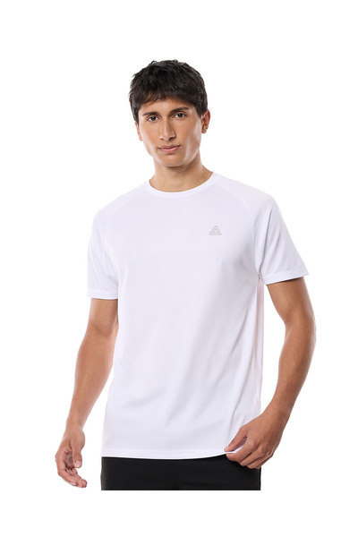 R&B White MAW-SOLID TEE-S-XXL
