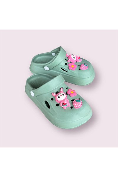 Rooster Child over Sticker Light Base Beach Pool Daily Closed Front Slippers Sandals