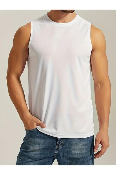 4desire.ro Tricou barbati, model Tank, fara maneci, bumbac