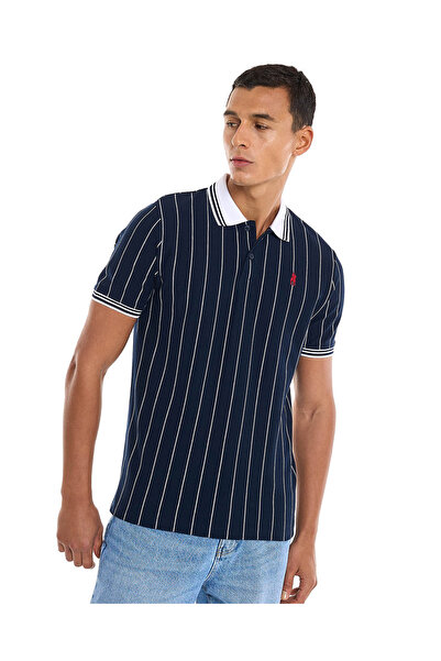 R&B أزرق داكن MCF- بولو-S-XXL