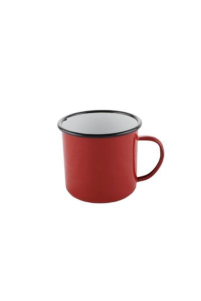 gogiva Enamel mug, 700 ml, 10 cm, red
