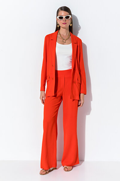 Miss Lilium Şal Yaka Pantolon Ceket Takımı