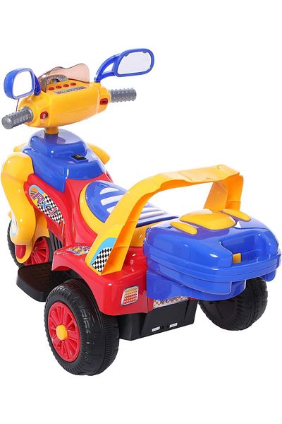 rexa Kid's Ride-On Motorcycle with Rechargeable Battery