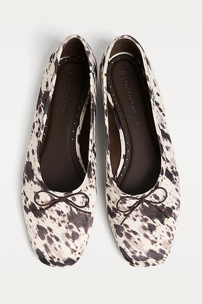Stradivarius Animal print ballet flats