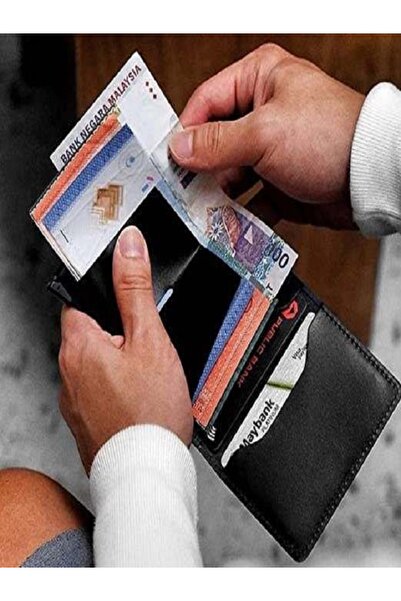 JustZEN RFID Protected Slim Card Wallet, JustZEN™, Super Compact, Black