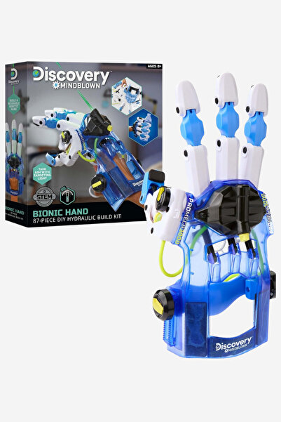 Discovery Mindblown 87 Parça Hidrolik Biyonik El STEM Kiti Eğlenceli ve Öğretici