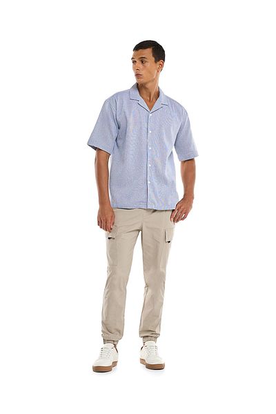 R&B Beige MYF-WOVEN PANT-S-XXL