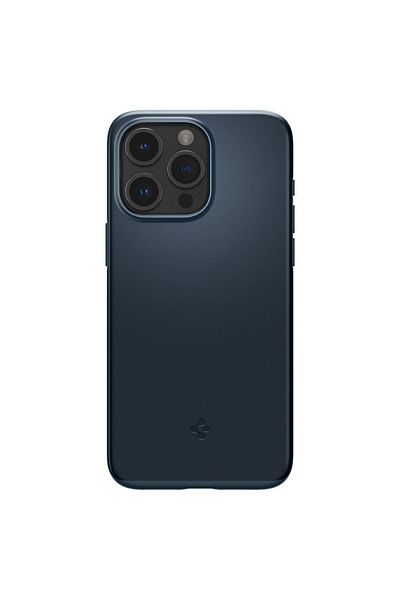 Spigen Etui ochronne do iPhone 15 Pro Max Thin Fit czarny metal
