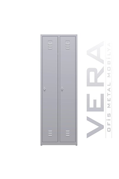 verametal Soyunma Dolabı Metal 2 Kişilik, İşçi Soyunma Dolabı