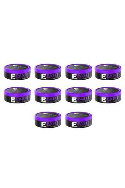 Elegance E-Series Paste Wax 140ml (Pack of 10) – Strong Hold, Low Shine Matte Finish, Flake-Free