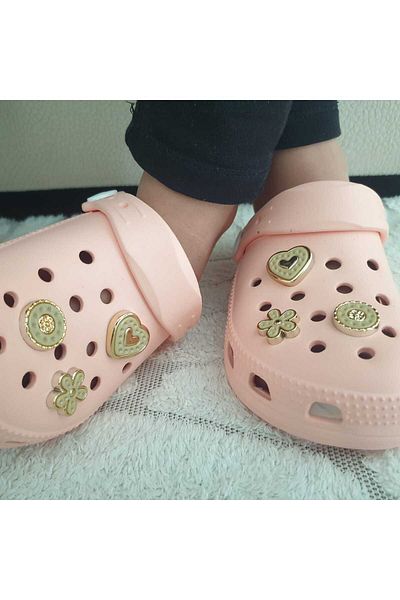 ünverdi Anatomical Orthopedic Stone Girl's Slippers/Sandals Closed Toe (Home Garden Balcony Nursery School Slippers)