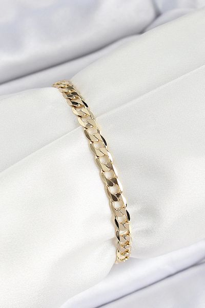 NETWORK ART Bfs Xuping Brass Classic Crush Chain Model Gold Color Women's Bracelet