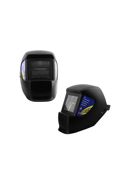 Badem10 Solar Powered Auto Darkening Head Mask Welding Goggles with Visor Cartridge Din 9-13 Cen Light