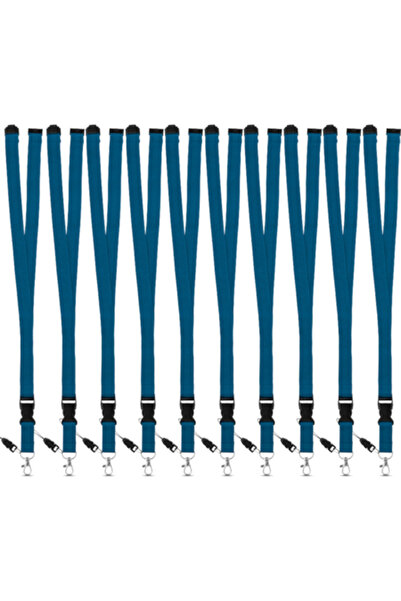 dalimag Set 10 bucăți șnur, material textil, 50 cm, albastru,