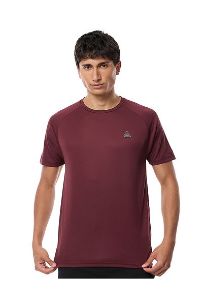 R&B Burgundy MAW-SOLID TEE-S-XXL