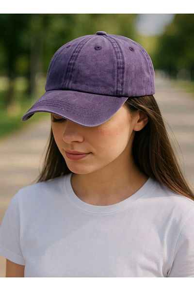 SFCOLLECTION Unisex Premium Washed Cotton Vintage Hat - Adjustable Sports Baseball Cap